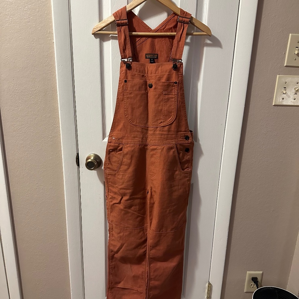 Patagonia All Seasons Bib Overalls Coral XXS - short